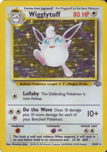 Pokémon: Wigglytuff - Jungle 16/64 - Holofoil (TCG)