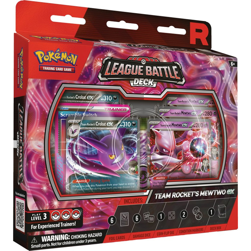 Pokémon TCG: Team Rocket's Mewtwo ex League Battle Deck (TCG)