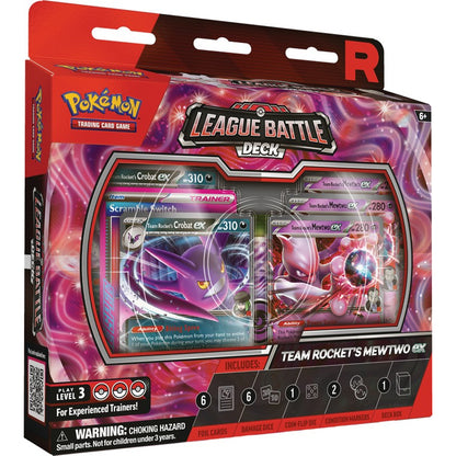 Pokémon TCG: Team Rocket's Mewtwo ex League Battle Deck (TCG)