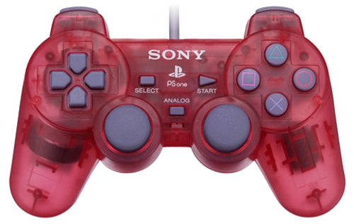 Dual Shock 2 PSOne Crimson Red Controller (Playstation)