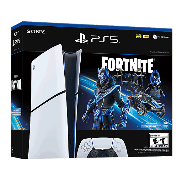 Playstation 5 Slim 1TB Digital Edition Console - Cobalt Star Bundle (PlayStation 5)