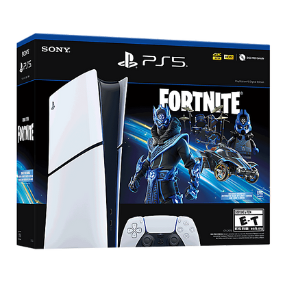 Playstation 5 Slim 1TB Digital Edition Console - Cobalt Star Bundle (PlayStation 5)