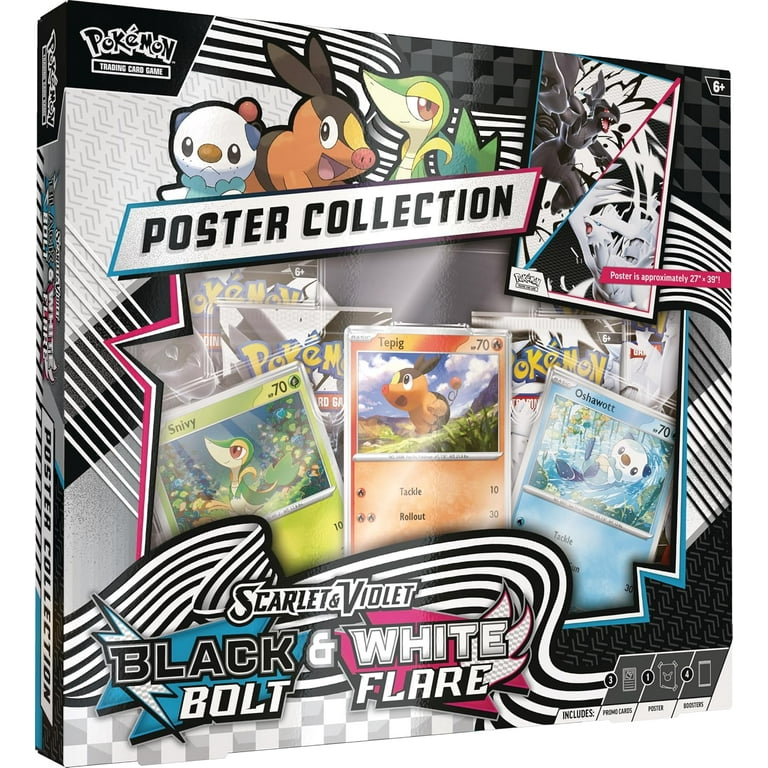 Pokemon TCG: Scarlet & Violet 10.5 Black Bolt/ White Flare- Unova Poster Collection (TCG)