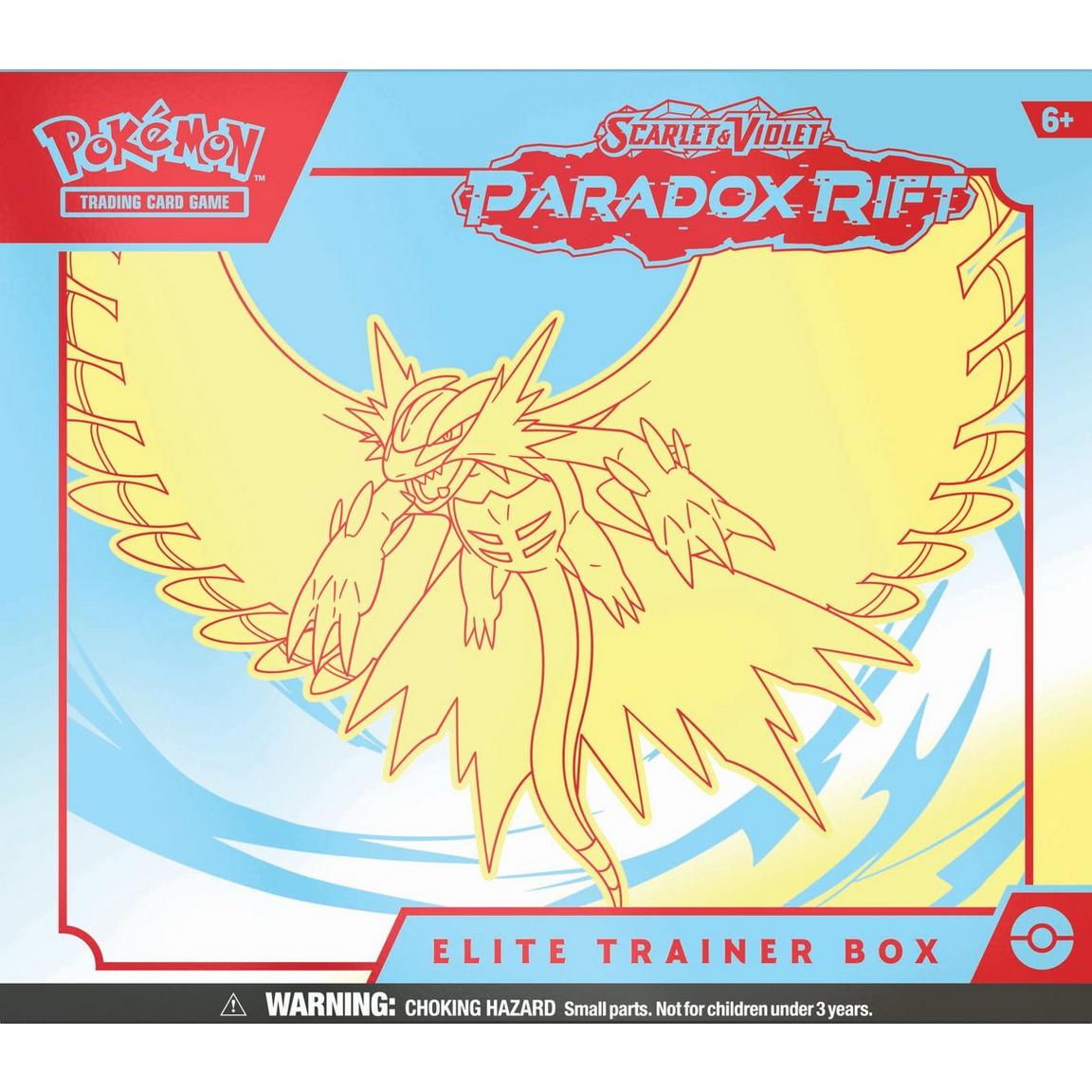 pokemon trading card game: scarlet and violet elite trainer box Pokemon Scarlet & Violet Paradox Rift Elite Trainer Box (Toys) – J2Games