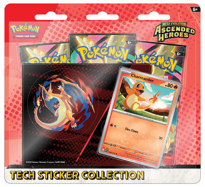 Pokemon TCG: Mega Evolution 2.5 Ascended Heroes Tech Sticker Collection (Charmander) (TCG)