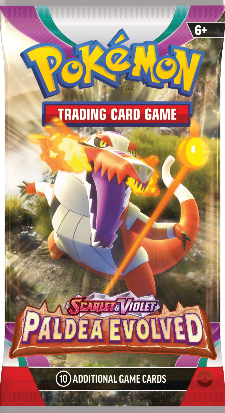 Pokemon TCG: Scarlet & Violet 02 Paldea Evolved Booster Pack (Toys)