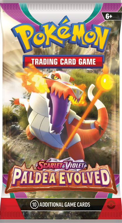 Pokemon TCG: Scarlet & Violet 02 Paldea Evolved Booster Pack (Toys)