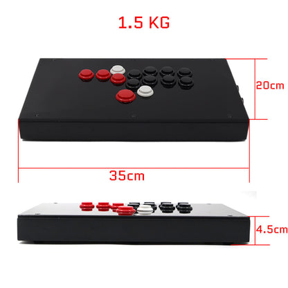 RAC-J803B All Button Leverless Arcade Game Controller for PC/PS/XBOX/SWITCH