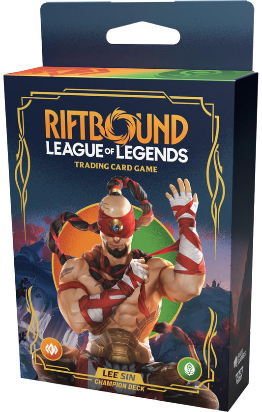 Riftbound: League of Legends TCG Origins Champion Deck: Lee Sin (TCG)