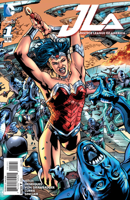 Justice League Of America #1 I Var DC 2015 Bryan Hitch
