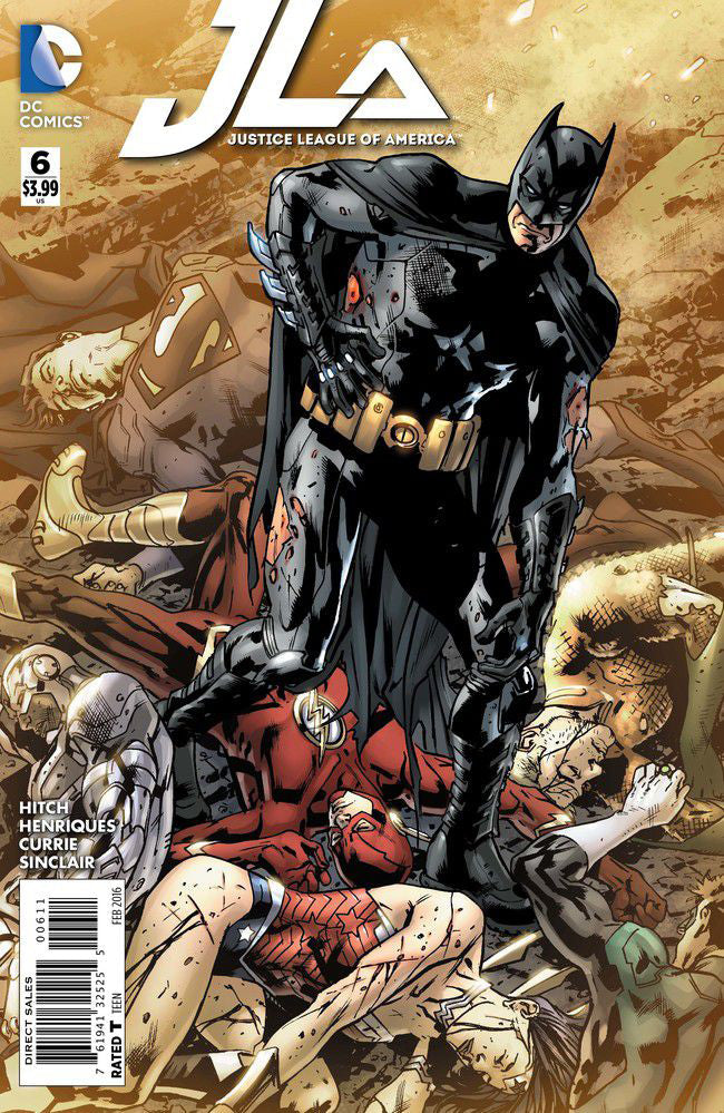 Justice League Of America #6 A DC 2016 Bryan Hitch