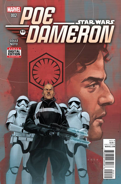 Star Wars Poe Dameron #2 A Marvel 2016 Phil Noto Charles Soule