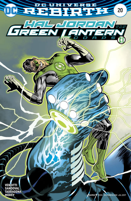 HAL JORDAN AND THE GREEN LANTERN CORPS #20 B DC 2017 Kevin Nowlan Variant