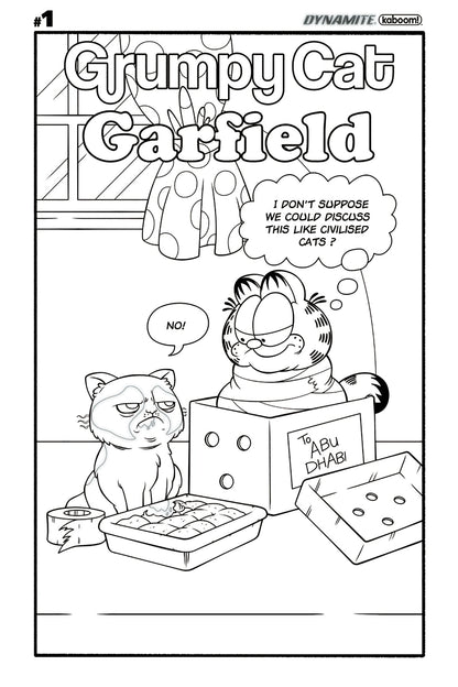 GRUMPY CAT GARFIELD #1 H (OF 3) Boom 2017 1:20 Phil Murphy Varaint