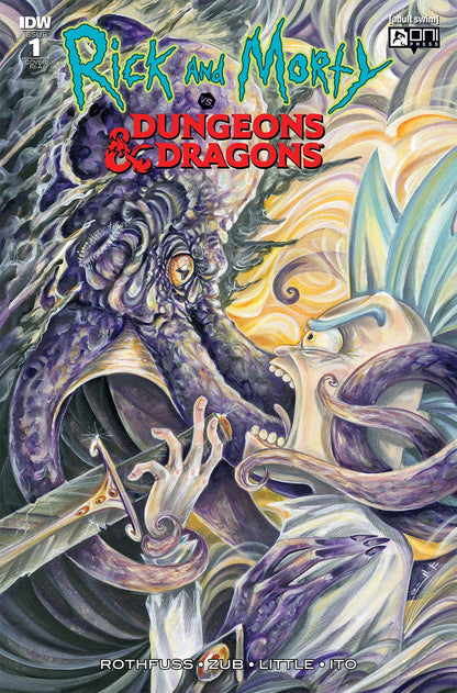 RICK & MORTY VS DUNGEONS & DRAGONS #1 (OF 4) IDW 1:10 Sara Richard Variant (08/29/2018)