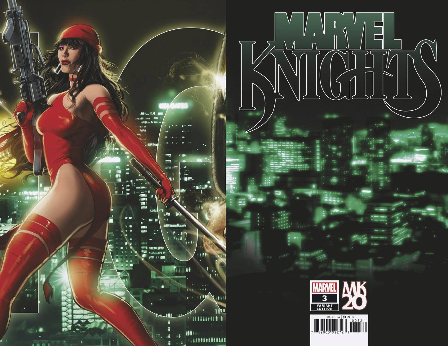 MARVEL KNIGHTS 20TH #3 B (OF 6) Kaare Andrews Connecting Variant (12/05/2018)