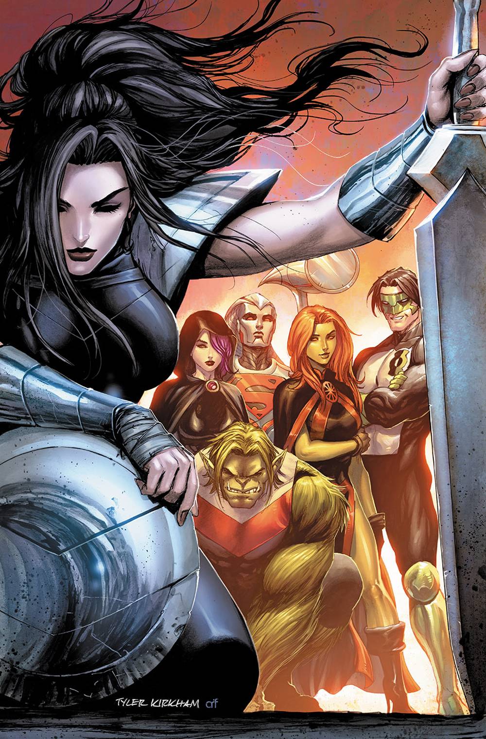TITANS #33 B DC Tyler Kirkham Variant (01/16/2019)