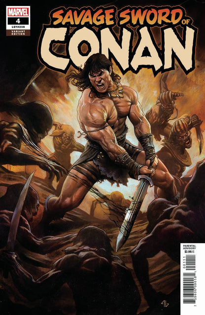 SAVAGE SWORD OF CONAN #4 1:25 Adi Granov Variant (04/10/2019) MARVEL