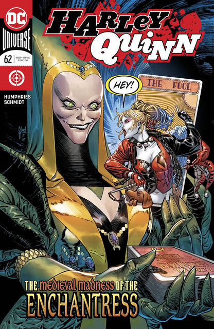 HARLEY QUINN #62 A Guillem March Sam Humphries Tarot Card (06/05/2019) DC