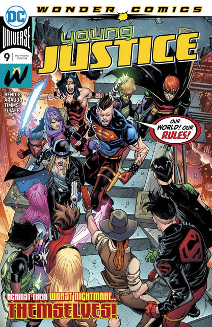 YOUNG JUSTICE #9 A John Timms Brian Michael Bendis (10/02/2019) DC
