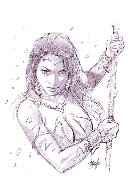 DEJAH THORIS (2019) #1 1:25 Lucio Parrillo Virgin Tint FOC Variant (12/11/2019) DYNAMITE