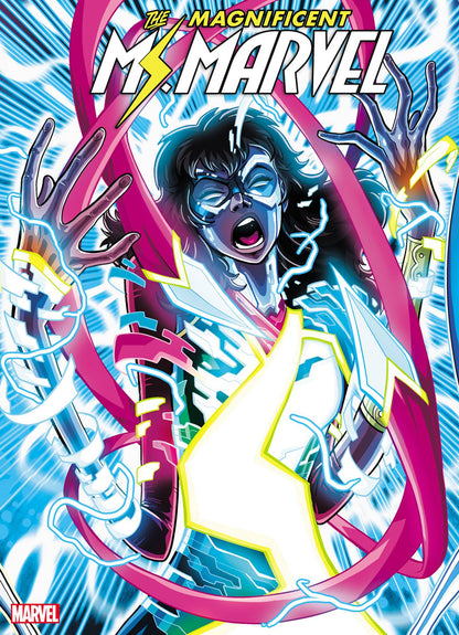 MAGNIFICENT MS MARVEL #8 2nd Print Luciano Vecchio Connecting Variant (01/29/2020) Marvel