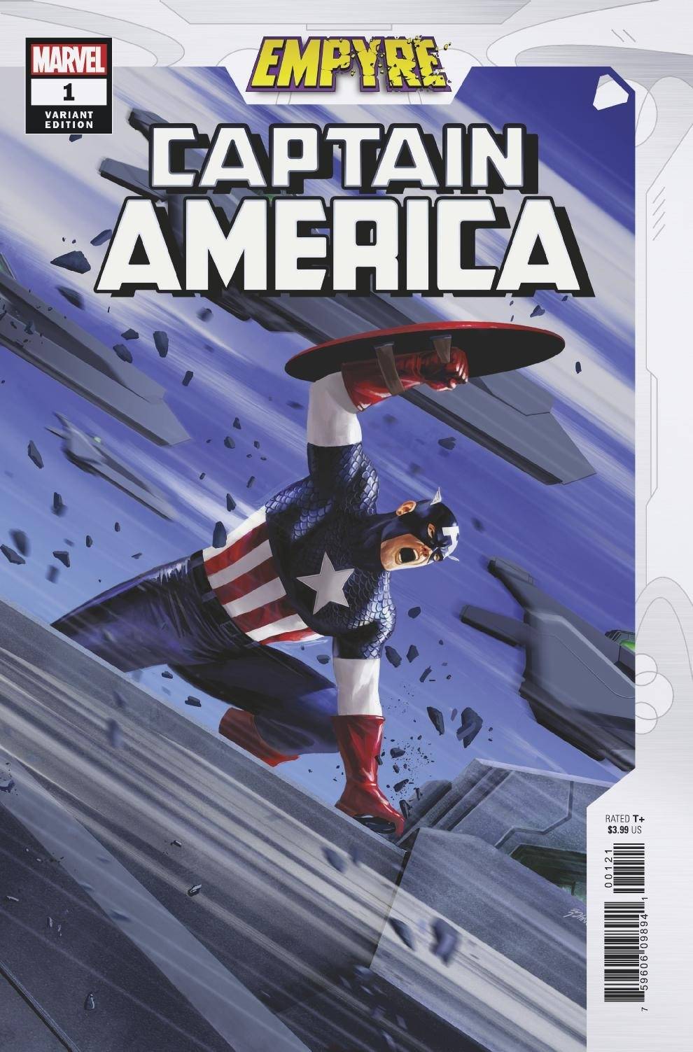 Empyre Captain America #1 B (Of 3) Steve Epting Variant (07/29/2020) Marvel