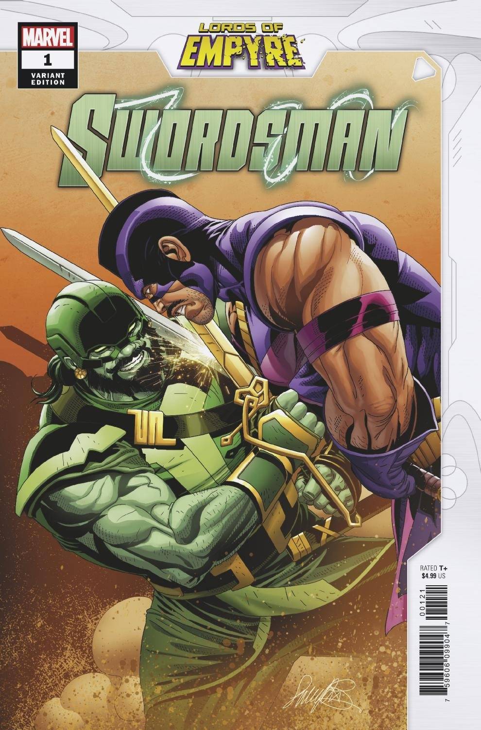 Lords Of Empyre Swordsman #1 B Salvador Larocca Variant (08/19/2020) Marvel