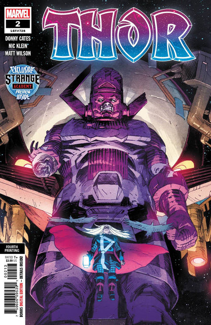 Thor #2 4th Print Nic Klein Variant (08/26/2020) MARVEL