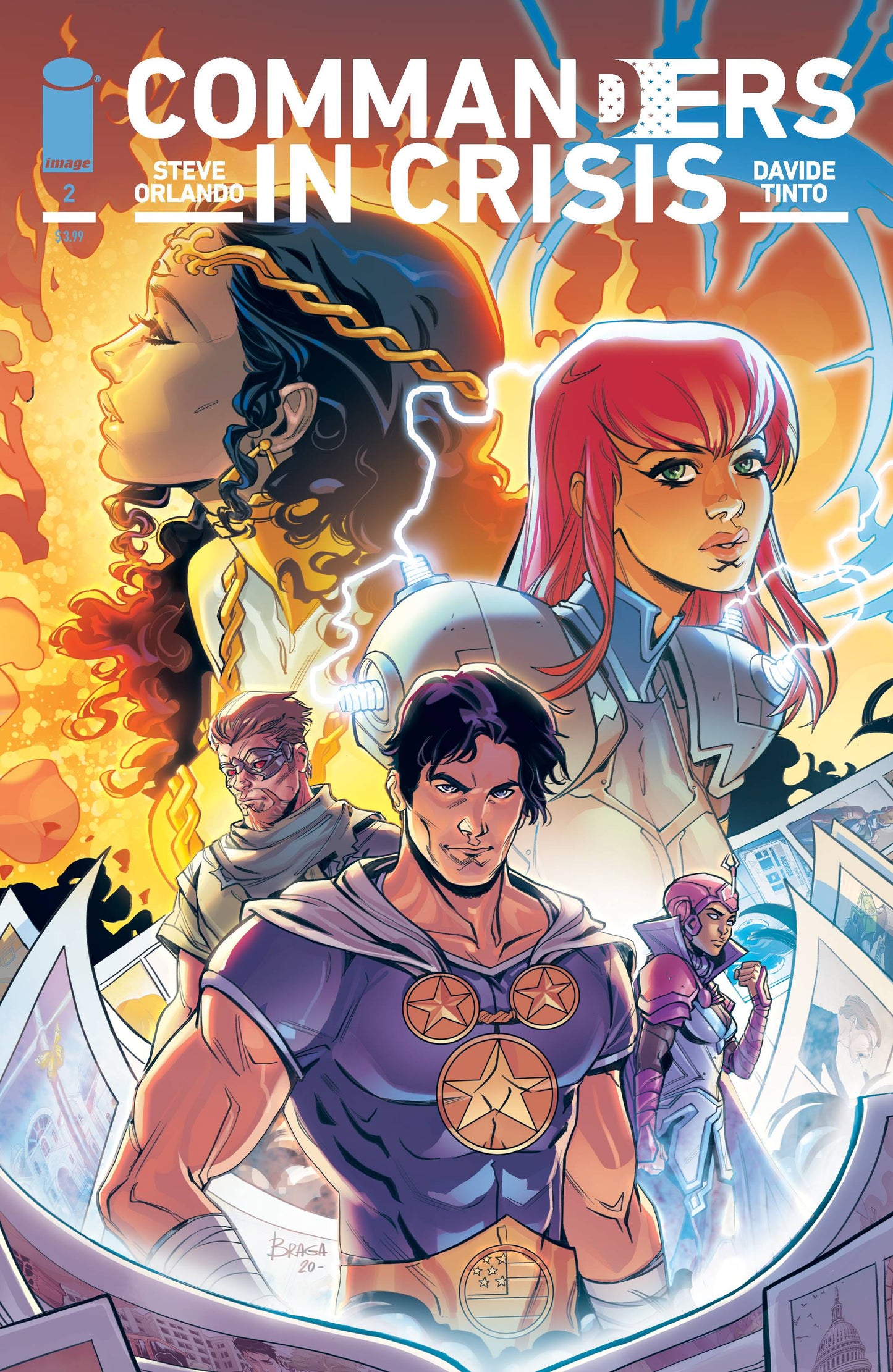 Commanders In Crisis #2 (Of 12) C Laura Braga Variant (Mr) (11/18/2020) Image