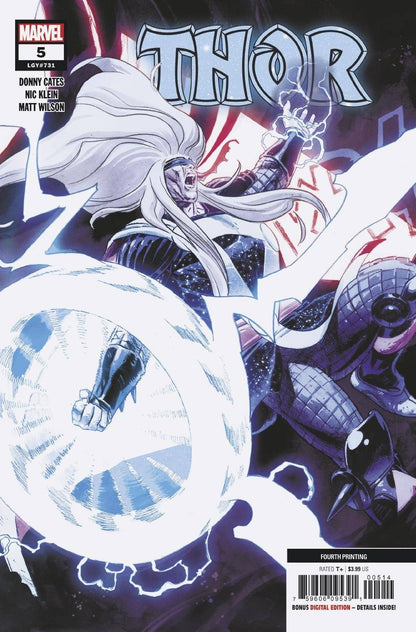 Thor #5 4th Print Variant (09/23/2020) Marvel