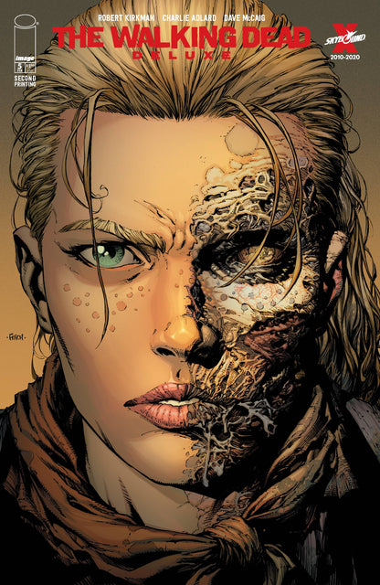Walking Dead Dlx #5 2nd Print David Finch Headshot Variant (Mr) (02/24/2021) Image