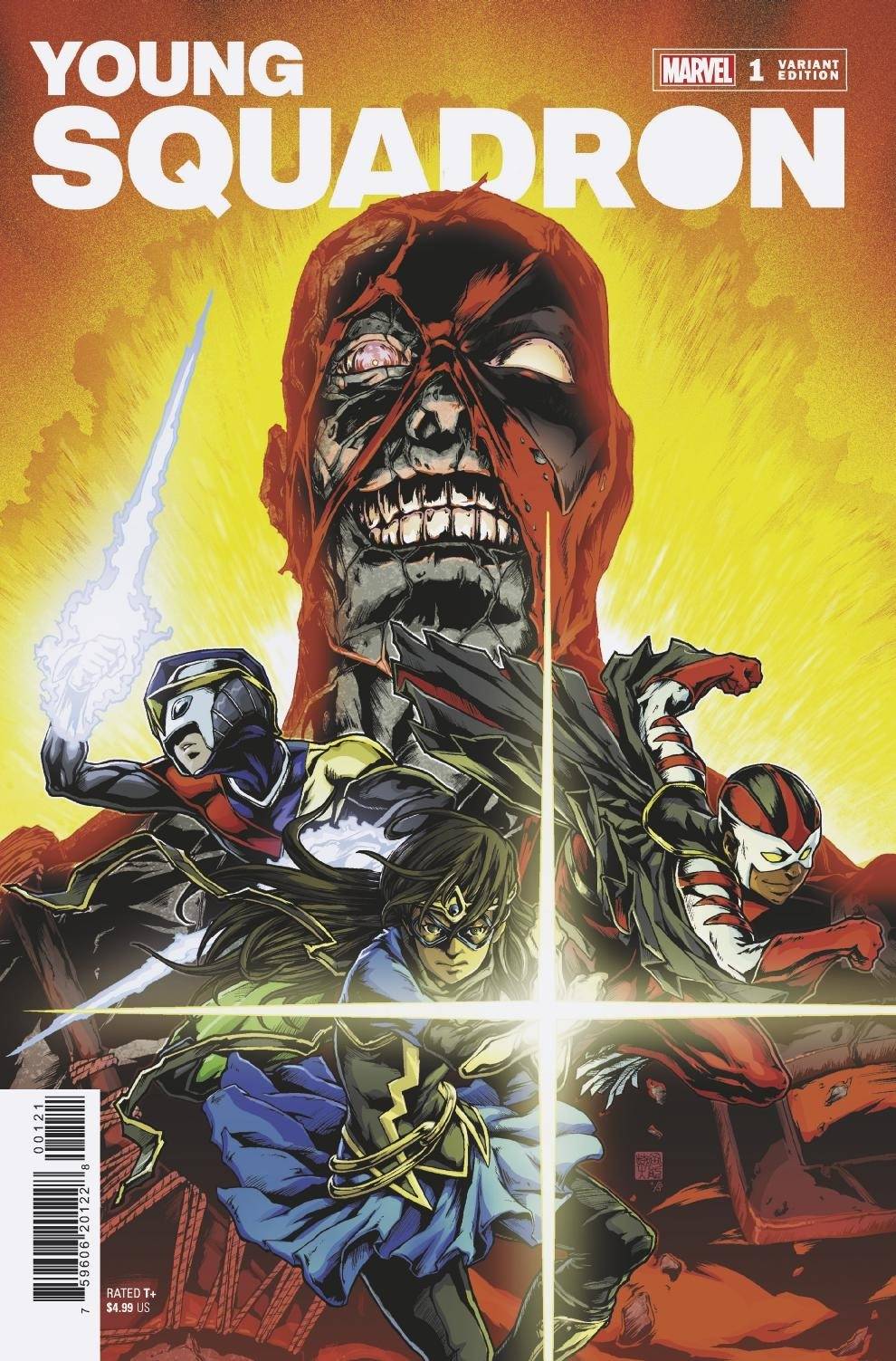 Heroes Reborn Young Squadron #1 B Takashi Okazaki Variant (05/26/2021) Marvel