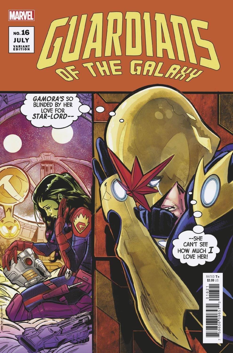 Guardians Of The Galaxy #16 C Artist Variant Anhl (07/21/2021) Marvel