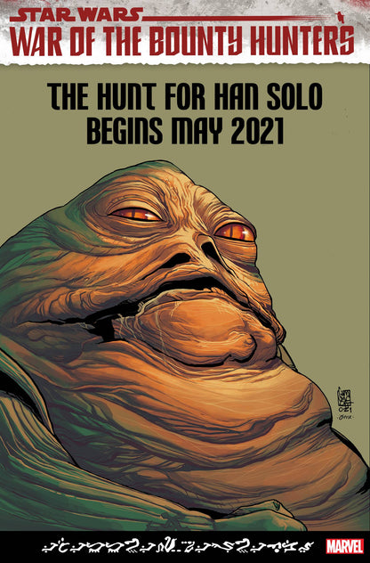 Star Wars War Bounty Hunters Jabba Hutt #1 B Giuseppe Camuncoli Headshot Variant (07/21/2021) Marvel