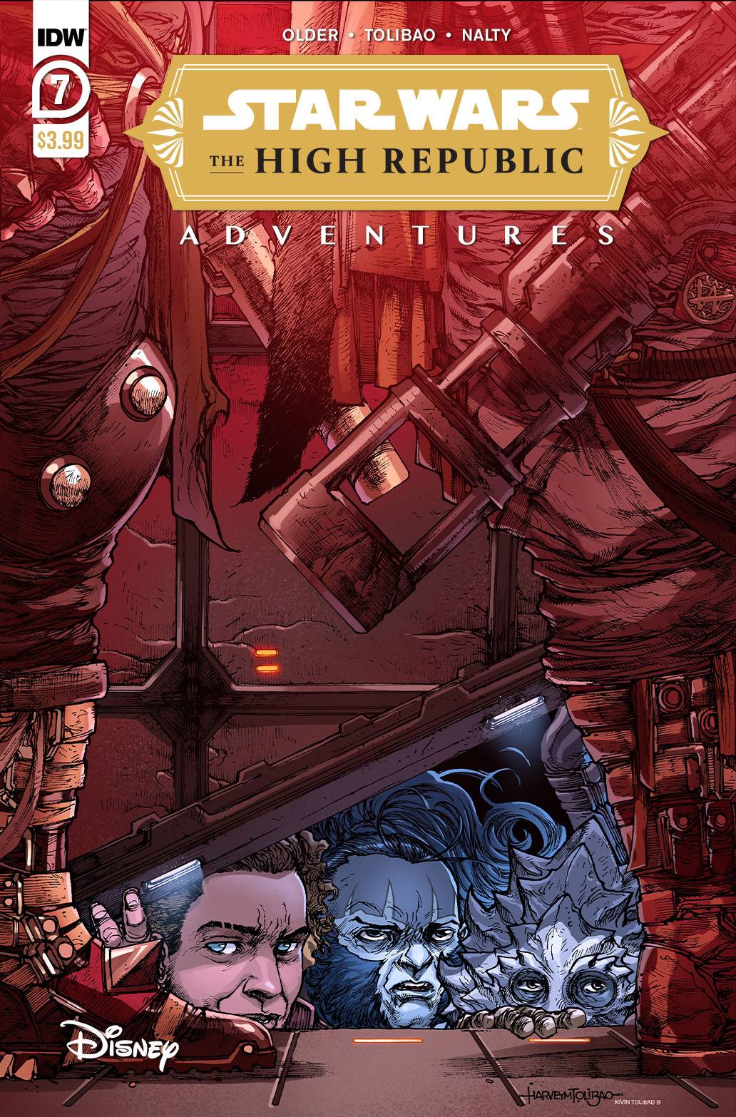 Star Wars High Republic Adventures #7 A Harvey Tolibao Daniel Jose Older (C: 1-0- (08/18/2021) Idw