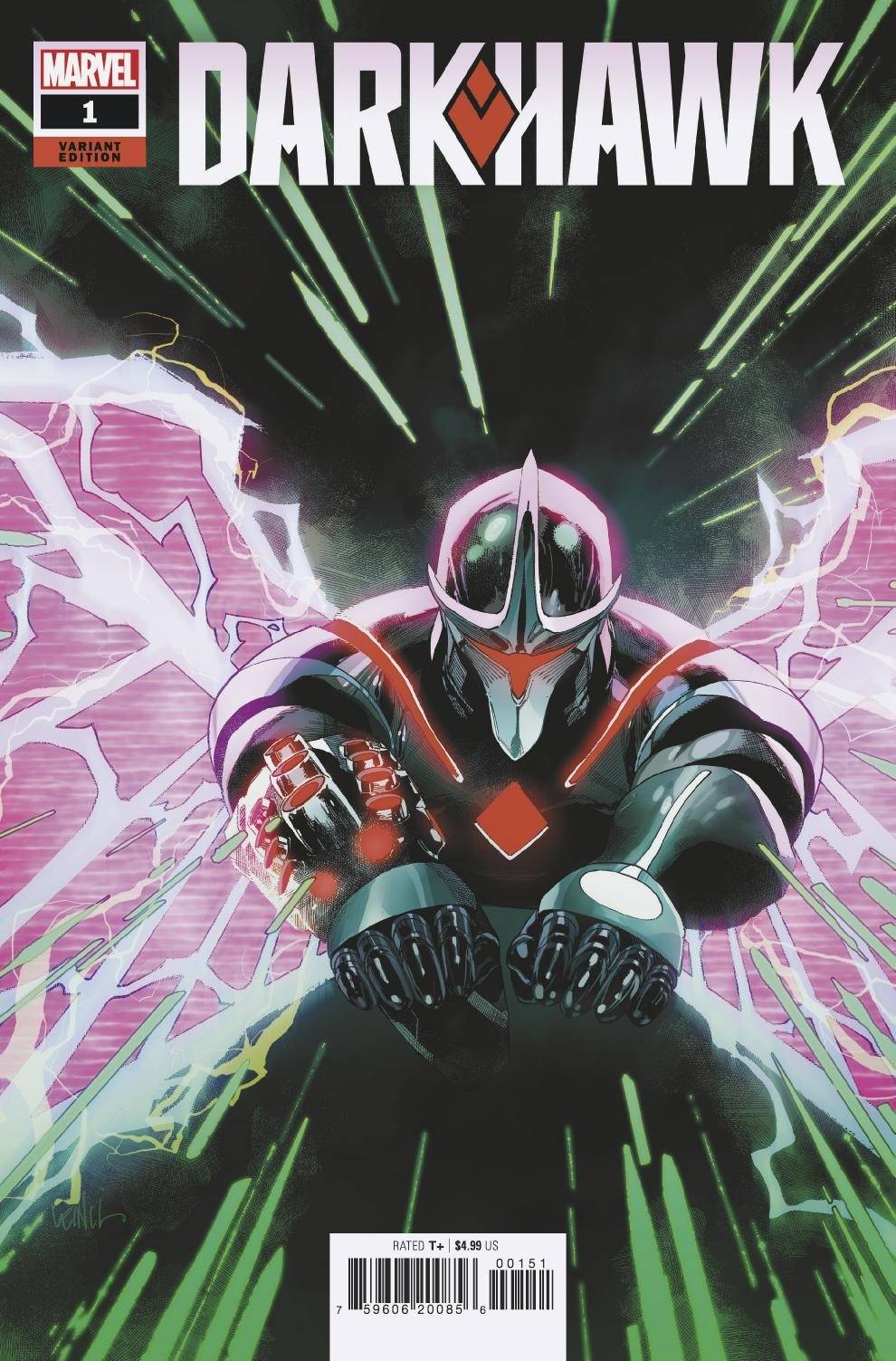 Darkhawk #1 (Of 5) B Leinil Francis Yu Variant (08/25/2021) Marvel