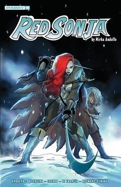 Red Sonja (2021) #1 2nd Print Mirka Andolfo Variant (10/06/2021) Dynamite