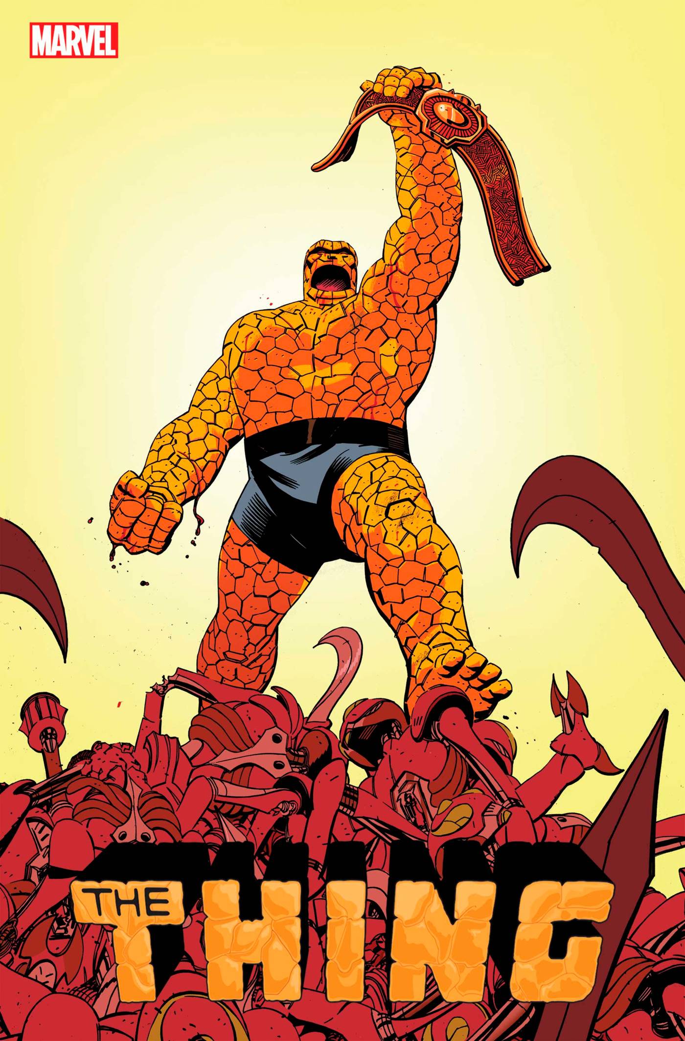 The Thing #5 (of 6) Tom Reilly Walter Mosely WWE Wrestling Belt (03/02/2022) Marvel