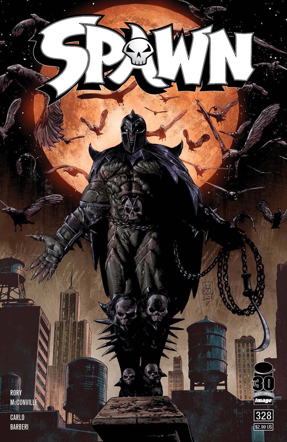 Spawn #328 B Valerio Giangiordano Variant (03/30/2022) Image