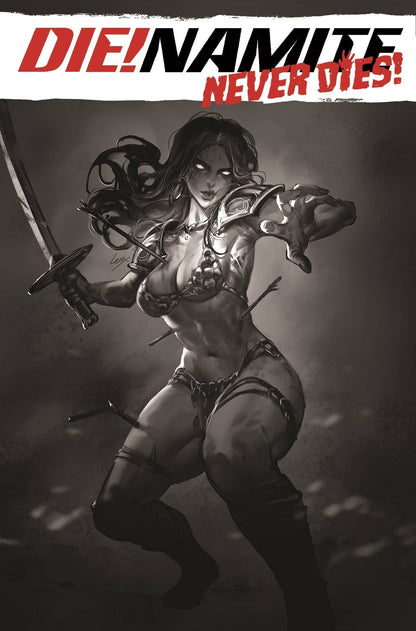 Die!Namite Never Dies #1 H 1:20 Leirix Li B&W Variant (C: 0 (03/02/2022) Dynamite