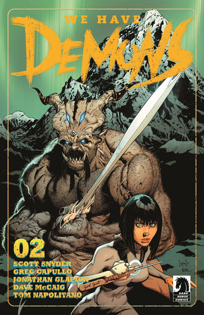 We Have Demons #2 (Of 3) C Foil Greg Capullo Variant (Mr) (04/20/2022) Dark Horse