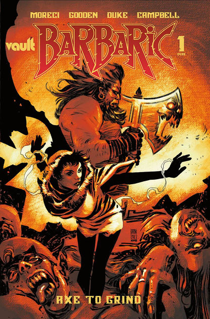Barbaric Axe To Grind #1 D 1:10 Dani Variant (08/17/2022) Vault