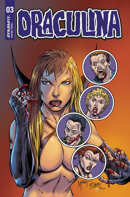 Draculina #3 K Marat Mychaels Rob Liefeld Homage FOC Bonus Variant (04/27/2022) Dynamite