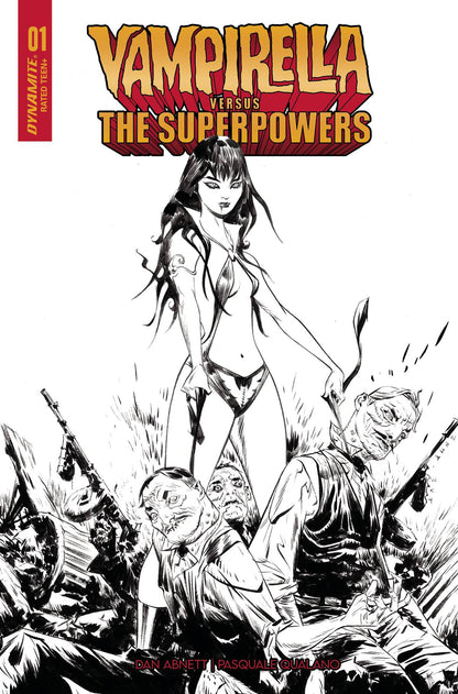Vampirella Vs Superpowers #1 X 1:7 Foc Jae Lee Line Variant (05/24/2023) Dynamite