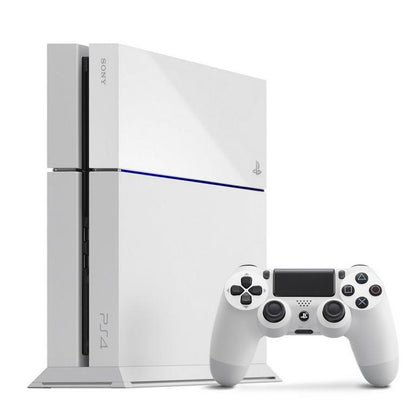 PlayStation 4 500GB Glacier White Console Game & Headset Bundle (Playstation 4)