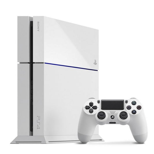 PlayStation 4 500GB Glacier White Console Game & Headset Bundle (Playstation 4)