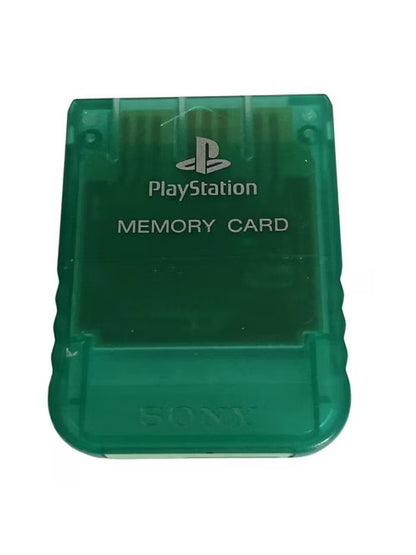 Sony OEM PS1 Transparent Memory Card (PlayStation)