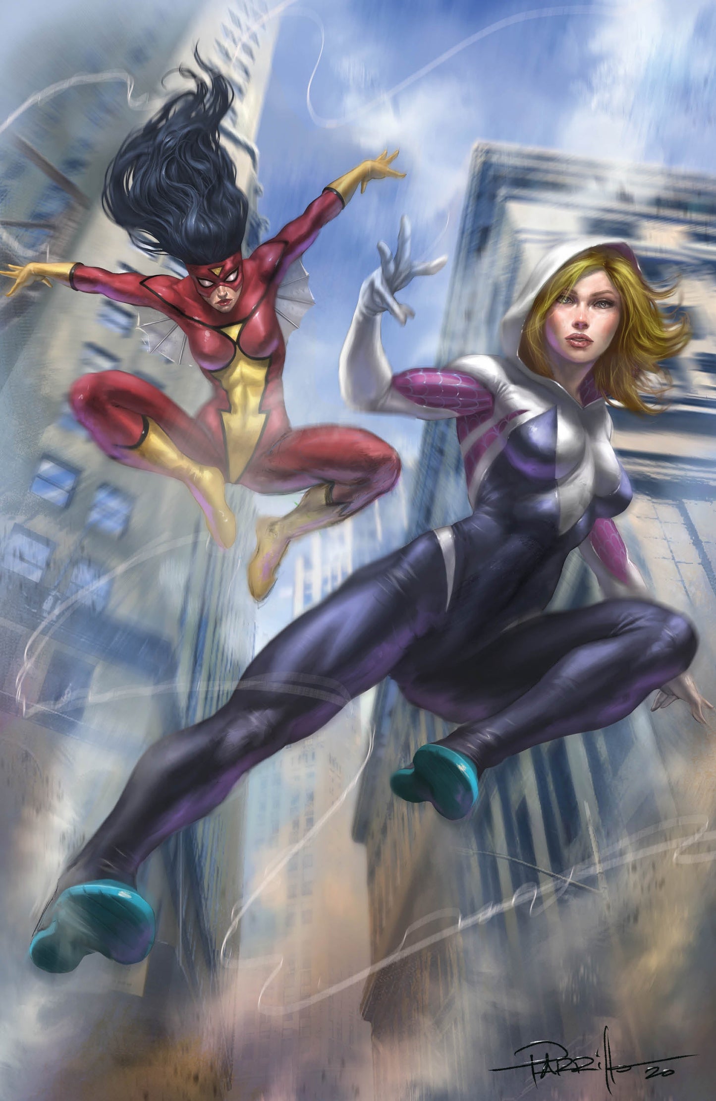 Spider-Woman #5 Lucio Parrillo Variant Spider Gwen (10/21/2020) Marvel