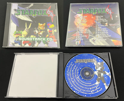 Star Fox 64 Soundtrack 1997 CD (Nintendo 64)